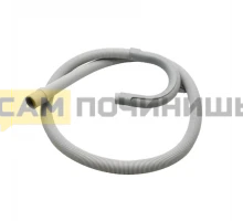 (НЗ) GUS002UN Шланг сливной 1.5м 180град D=19/21мм с "гусем" DWH002UN