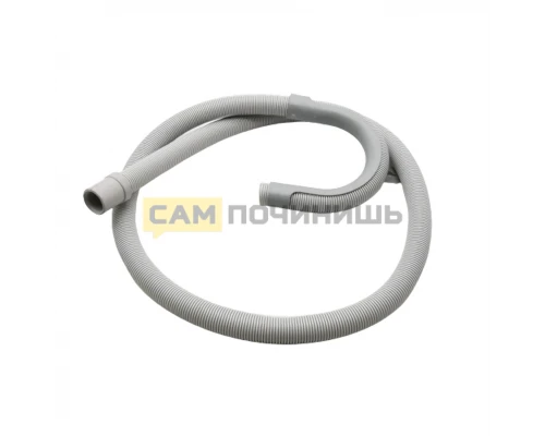 (НЗ) GUS002UN Шланг сливной 1.5м 180град D=19/21мм с "гусем" DWH002UN