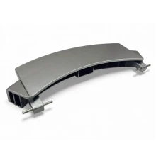 Ручка люка серебристая для стиральных машин Bosch, Siemens DHL008BO, 00659273, 659273