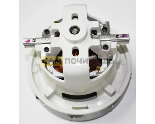 11me65 !Мотор пылесоса 1200w (моющий), H=138,h45, D143, d95/28, Ametek - E063700003, Italy, VAC011UN