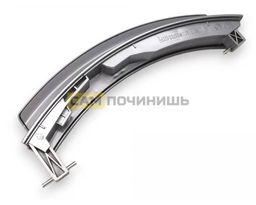 00648581 Ручка люка, серая, Bosch копия ОРИГИНАЛ Bo3819, DHL010BO, 751786, 751783, WL237 (100шт/к)