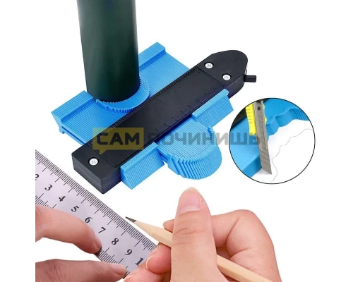 T4575 Многофункциональный контурный профиль contour gauge 15 см.