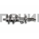 Шнек для мясорубки Kenwood  KW658534, L=151, D=46,  ☐9.8x9.8мм