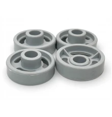 С00056347 Ролики нижней корзины ПММ Indesit, Whirlpool, комплект 4 шт
