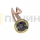 ТЭН для водонагревателя 1200 ВТ, Медь, RCF48, L=275, M6, 184279, 3401573, WTH001UN, WTH100UN