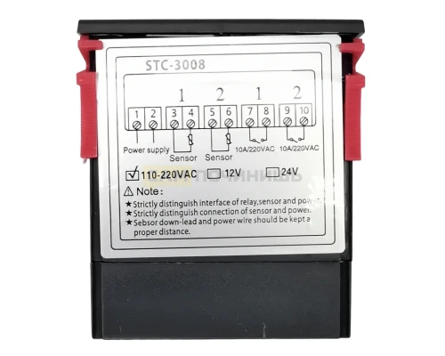 T5387 Термостат, терморегулятор, контроллер, регулятор температуры STC-3008 220В