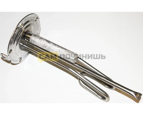 151227K ТЭН водонагревателя Ariston VLS с анодом, 1500 Вт, L=280, D=75/125, M5, 65151227 (прокладка 65151710)