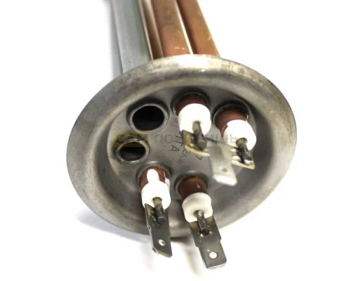 ТЭН для водонагревателя Ariston, Thermex 2000 Вт (1300+700) RF64 Медь L=350мм, 3401336, wth006tx, 641488, 20053