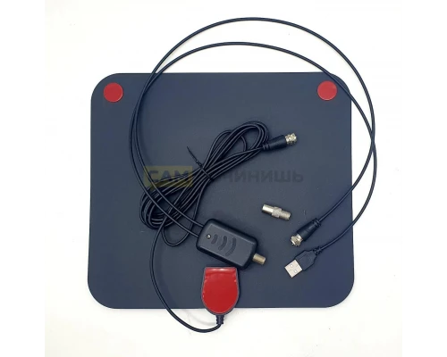 T2978 Комнатная антенна с усилителем ТВ TD-018 (USB)