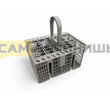 C00386607 Корзина для столовых приборов ПММ Indesit, Whirlpool, Ariston 386607, 257140, 289642, C00257140, C00289642, 482000031852, 488000386607