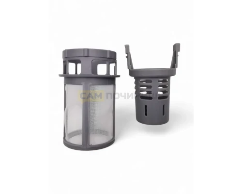 Фильтр в сборе (тонкой и грубой очистки) для ПММ Indesit, Ariston 256571, 256572,C00256571+C00256572
