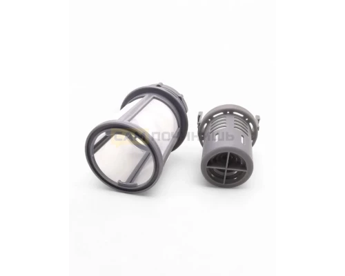 Фильтр в сборе (тонкой и грубой очистки) для ПММ Indesit, Ariston 256571, 256572,C00256571+C00256572