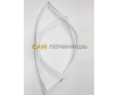 Уплотнитель для холодильника Бирюса 6р-р 133*55см. HL111 (Под саморез) 0011301000