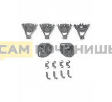 00418675 Комплект креплений-вставок нижней корзины ПММ Bosch, Siemens 418675