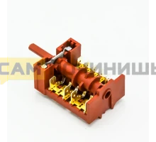 Переключатель мощности духовки 5поз. 250V 16A. EP218