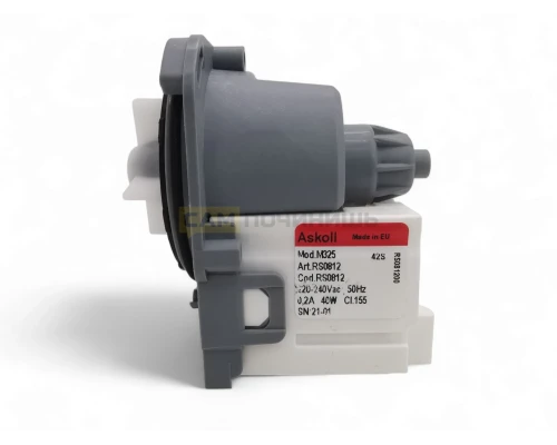 Насос стиральных машин Askoll 40W для Electrolux/Zanussi/AEG AV5449, зам. 63AE005, AE5416,10bs01, PMP003U