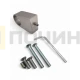 RH580ST Ручка для духовки универсальная, цвет Сталь, 20*580*50