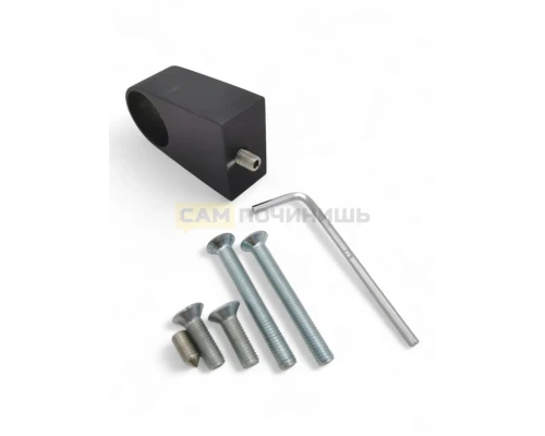 RH581CH Ручка для духовки универсальная, цвет Черный, 20*580*50