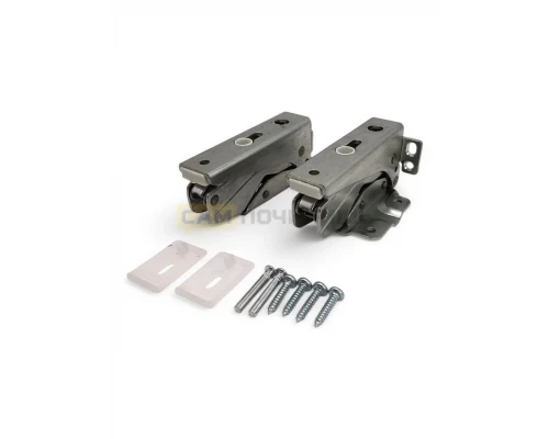 Петли для холодильника Whirlpool, Indesit, Kaiser, Ariston, AEG, Electrolux, Zanussi, Комплект 2шт, C00636779, DHF205WH, 636779 , 481231018626