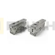 Петли для холодильника Whirlpool, Indesit, Kaiser, Ariston, AEG, Electrolux, Zanussi, Комплект 2шт, C00636779, DHF205WH, 636779 , 481231018626