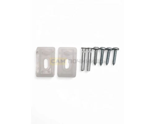 Петли для холодильника Whirlpool, Indesit, Kaiser, Ariston, AEG, Electrolux, Zanussi, Комплект 2шт, C00636779, DHF205WH, 636779 , 481231018626