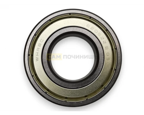 Подшипник для стиральных машин 6205 ZZ WHRBC, C90000009, 481252028138, 49028766, C00013563 (Whirlpool)